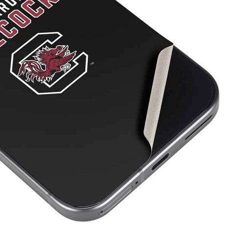 University of South Carolina Gamecocks Black Pixel 9 Pro XL Skin